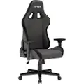 Dutzo E-SPORTS Gamingstol - Mørk grå - Stoff - Opptil 120 kg