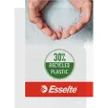 Esselte - L-formet mappe - for A4 (210 x 297 mm) - kapasitet: 40 ark - gjennomsiktig