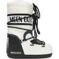 Moon Boot unisex for kids. 80D3400300 Icon Boots white (23/26), Flat, Laces, Casual, children's fashion