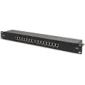 Digitus DN-91616S-B, IEEE 802.3af, IEEE 802.3at, RJ-45, Gull, 26/22, 30 N, Svart