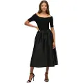 Superdry Lbd Woven Mix Midikjole