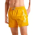 Pepe Jeans for man. PMB10393 Yellow Logo Swimsuit (L), Beachwear, Polyester