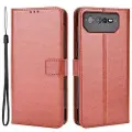 Mtp Products Asus ROG Phone 6/6 Pro Lommebok-deksel med Magnetisk Lukning - Brun