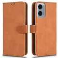Mtp Products Motorola Moto G34 Lommebok-deksel med Magnetisk Lukning - Brun