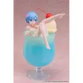 Elcoco Re:zero Starting Life In Another World 1/7 Rem Cream Soda Version 21 Cm Figur