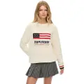 Superdry Americana Crew Knit Collegegenser