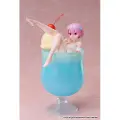 Elcoco Re:zero Starting Life In Another World 1/7 Ram Cream Soda Version 21 Cm Figur