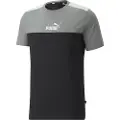 Puma Ess+ Block Kortarmet T-skjorte