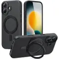 Tech-Protect iPhone 17 Tech-Protect MagRing MagSafe-deksel - matt svart