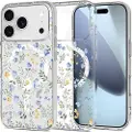 Tech-Protect iPhone 17 Pro Max Tech-Protect FlexAir MagSafe TPU-deksel - Vårblomster