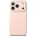 Ringke iPhone 17 Pro Liquid Silicone MagSafe Deksel - Rosa Sand