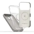 Tech-Protect iPhone 17 Pro Tech-Protect flytende silikon-deksel - MagSafe-kompatibel - Steingrå