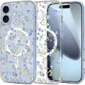 Tech-Protect iPhone 17 Tech-Protect FlexAir MagSafe TPU-deksel - Vårblomster