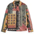 Scotch & Soda Patchwork Mountain Print Overskjorte
