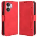 Mtp Products Xiaomi Poco M6/Redmi 13R Lommebok-deksel med Kortholder - Rřd