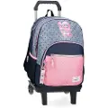 Pepe Jeans Adapt. Noni Denim 44 Cm 26l Ryggsekk Med Hjul