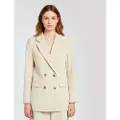 Marella for woman. 2523046112200 Coat Valery beige (48), Casual, Cotton