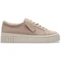 Clarks for woman. 26181211 Mayhill Walk Leather Sneakers beige (38), Flat, Laces, Casual