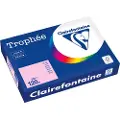 Clairefontaine Farget papir Trophée, A4, 120g, rosa 1210, pakke med 250 ark