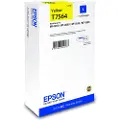 Epson T7564 - 14 ml - L-størrelse - gul - original - blekkpatron - for WorkForce Pro WF-6530, WF-8010, WF-8090, WF-8510, WF-8590, WF-8590 D3TWFC