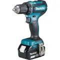 Makita Batteridrevet boremaskin MAKITA DDF485SF, 18 V, 3,0 Ah Li-ion, 50/27 Nm
