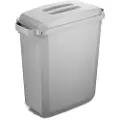 Durable DURABIN - Avfallskurv - rektangulær - 60 L - håndtak - utendørs - plast - grå