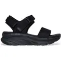 SKECHERS for woman. 119824 Relaxed Fit Sandals: D'Lux Walker Black (40), 5 to 8 cm, Velcro, Casual