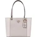 GUESS for woman. HWZG9672250 Noelle Saffiano beige tote bag (OSFA), Casual, Polyurethane
