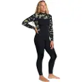 Roxy 4/3 Swell Natural Back Zip Primaloft Våtdrakt svart