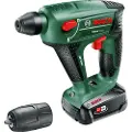 Bosch Uneo Maxx - Roterende hammer - trådløs - 2 moduser - SDS-Quick - 0.6 joule - 18 V
