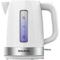 Taurus Aroa, 1,7 l, 2200 W, Sølv, Hvit, Rustfritt stål, Vannivåindikator, Trådløs