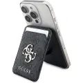ILike 4G-kortholder med metallogo og stativ - MagSafe-kompatibel - Svart