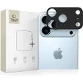 Tech-Protect iPhone 17 Pro Tech-Protect Camalloy Fit+ kamerabeskytter i aluminium - svart