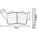 Cl Brakes 2353rx3 Sintrede Bremseklosser