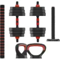 Ksix Manual+vektstang+kettlebell Sett 20kg