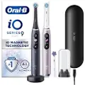 Oral-B Elektrisk tannbørste iO9 Duo Svart onyks/Rosa kvarts