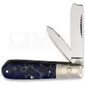 Rough Ryder Razor Barlow Blue Swirl pocket knife