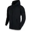 Helikon Tex Urban Tactical Hoodie Lite FullZip XXL, svart