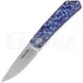 RealSteel Luna Ti-Patterns foldekniv, blue camo
