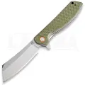 Artisan Cutlery Tomahawk Linerlock D2 foldekniv, grønn