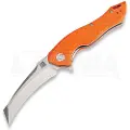 Artisan Cutlery Eagle Linerlock D2 foldekniv, oransje