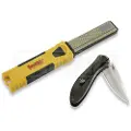 Smith's Sharpeners Linerlock Sharpener Combo foldekniv