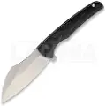 VDK Knives Vice Framelock foldekniv, svart