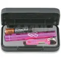 Maglite Solitaire Single AAA Cell lommelykt, Breast Cancer Ribbon