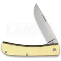 Bear & Son Yellow Aluminum Large Folder foldekniv