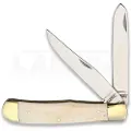 Marbles Trapper White Smooth Bone foldekniv