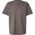 Carhartt WIP American Script T-skjorte grå