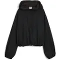 Puma x ROSÃ Oversized Half-Zip Jacket Women, Clothing, Black, XS
