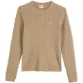 Levi's for woman. A0719-0037 Rib taupe jumper (XS), Casual, Cotton, Long sleeve