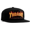 Thrasher Flame Emboidery Snapback Cap